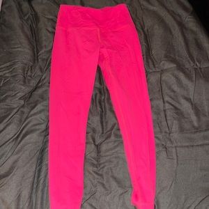 90 degree leggings - hot pink (M)